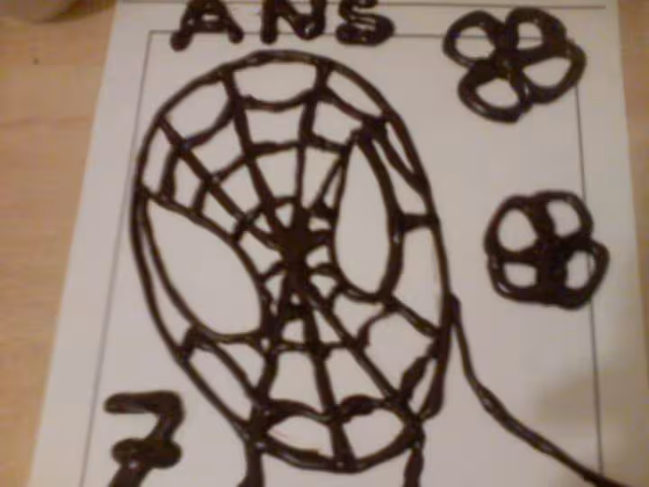 Contour deco spiderman