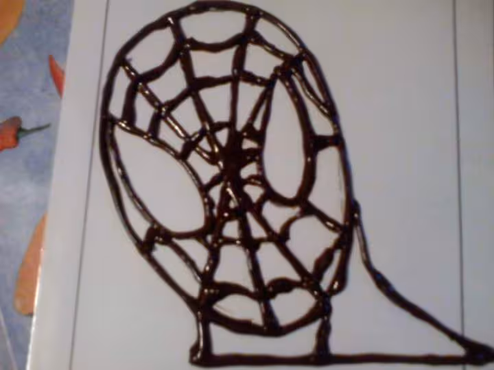 Contour spiderman