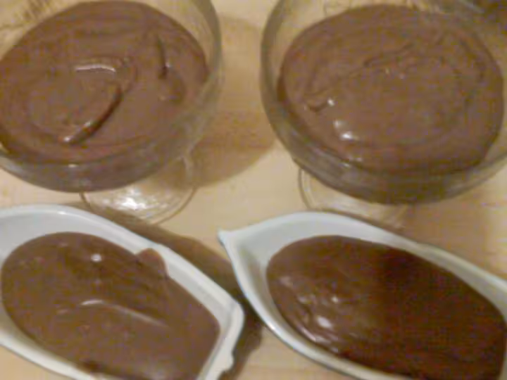 Creme au chocolat 5mn top chrono