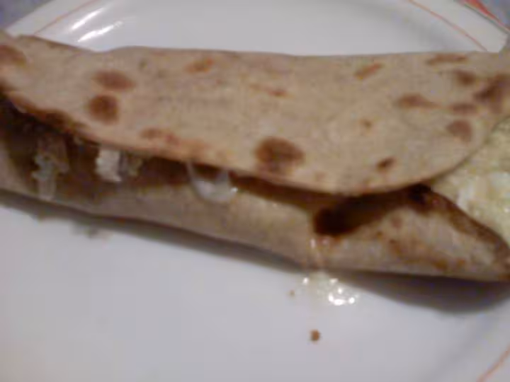 Flammekueche roulee
