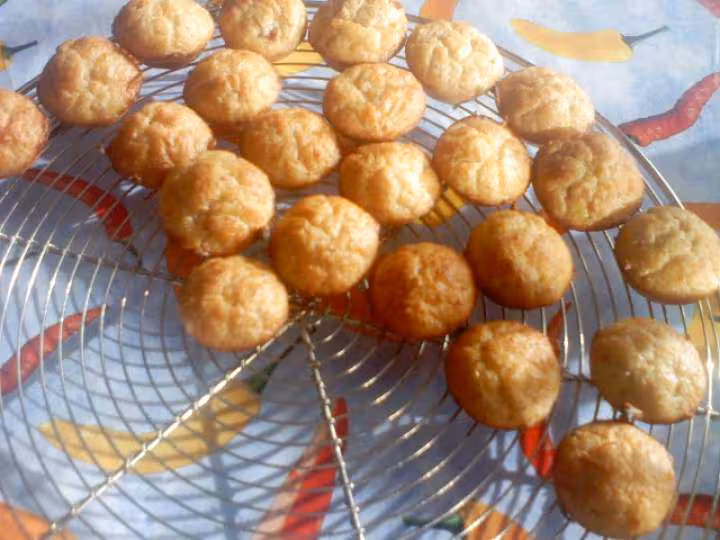 Muffins jambon fromage