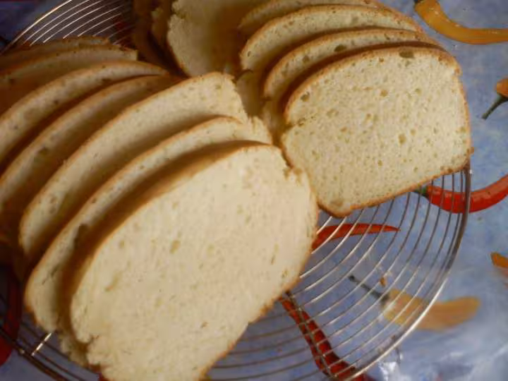 Pain de mie en tranches