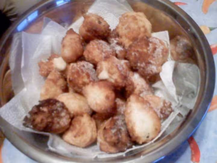 Petits beignets au fromage blanc