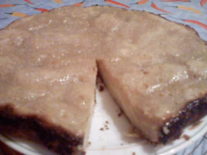 Tarte briochee au sucre roux