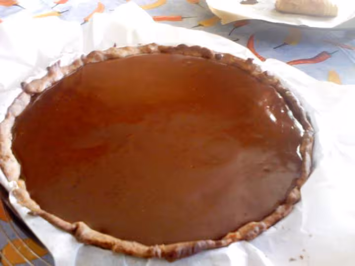 Tarte choco creme brulee cafe