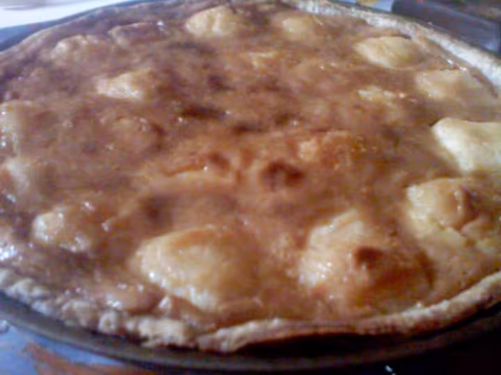 Tarte pommes caramel