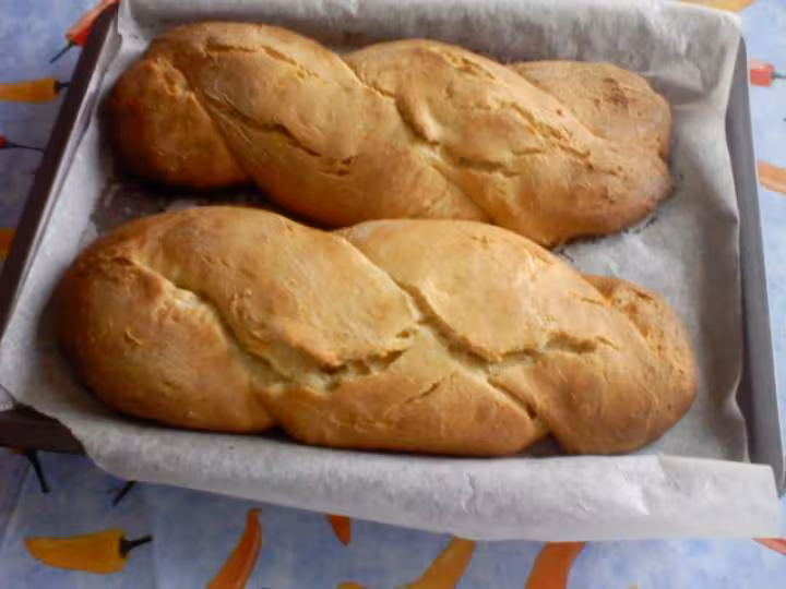 Tresse apres cuisson