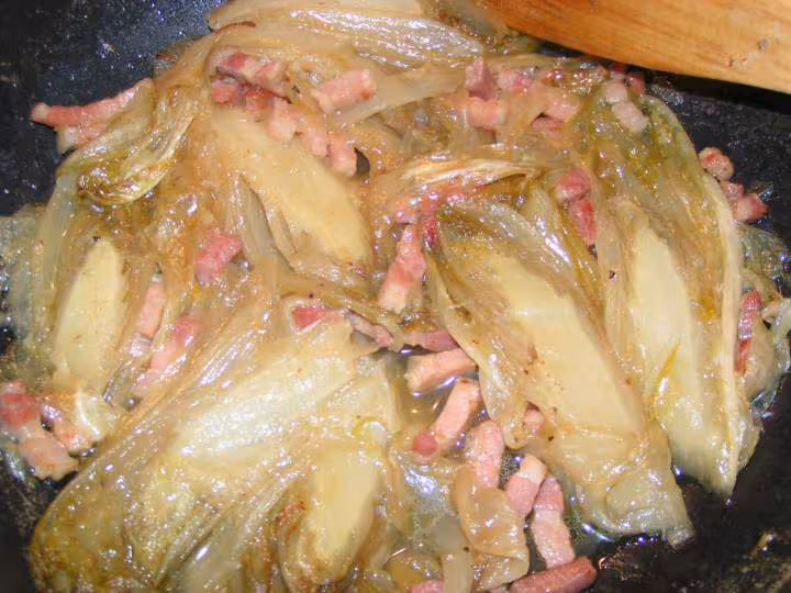 Mes endives aux lardons