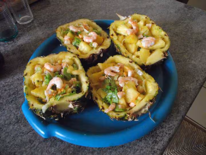 Ananas crevette