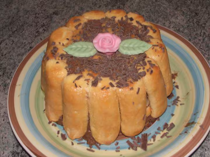 Charlotte poire chocolat