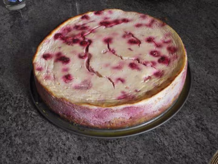 Cheescake citron framboise 1
