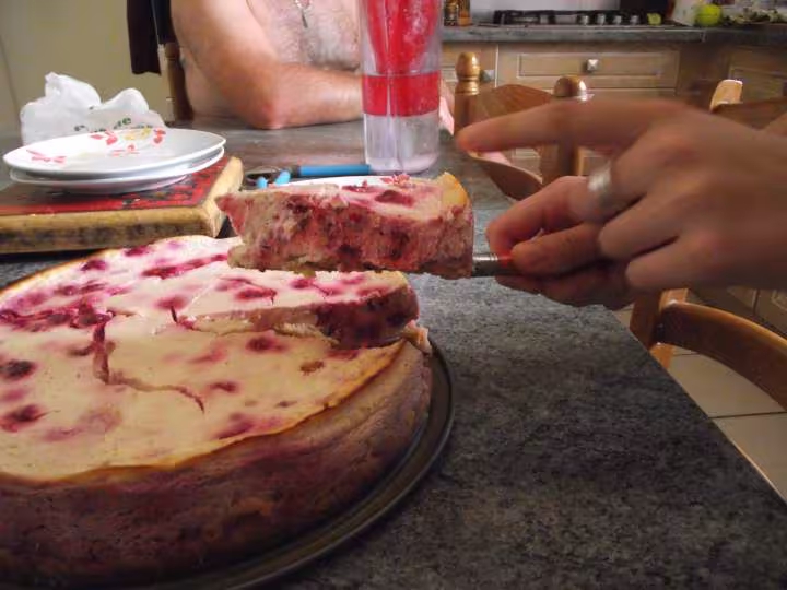 Cheescake citron framboise 2