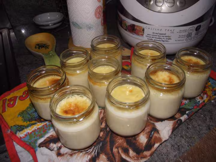 Creme vanille caramel