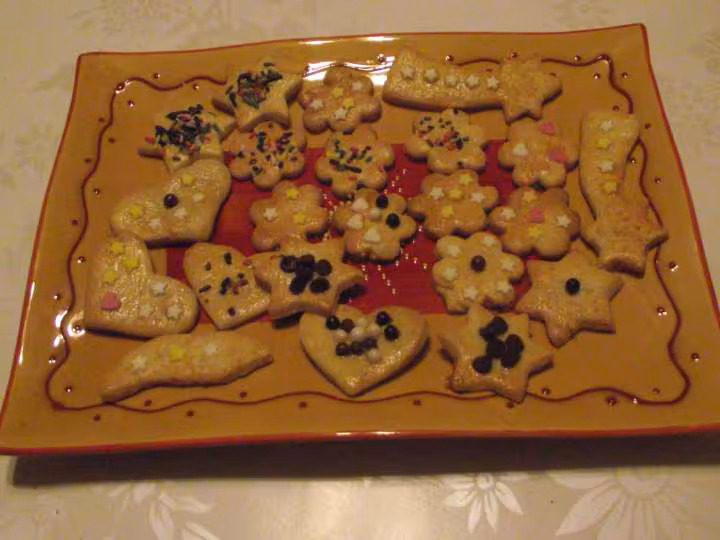 Petits gateaux de noel