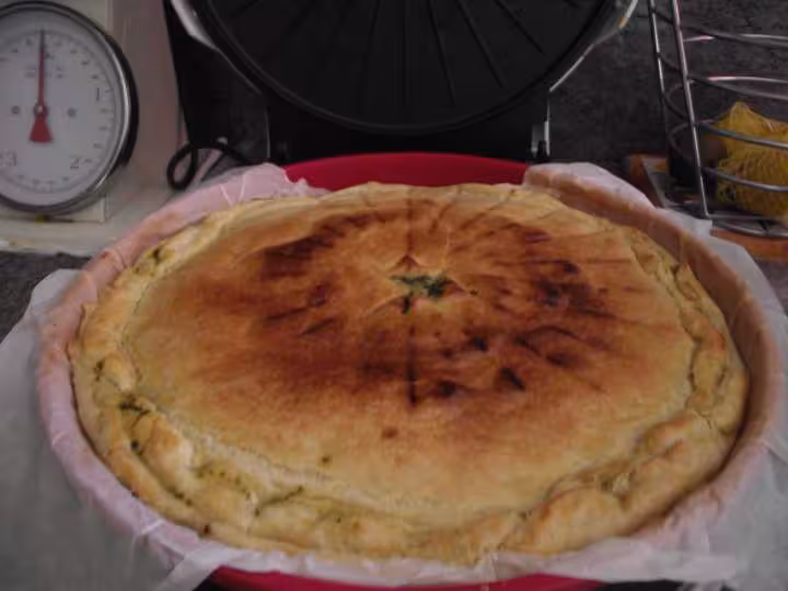 Tourte chevre epinards 3