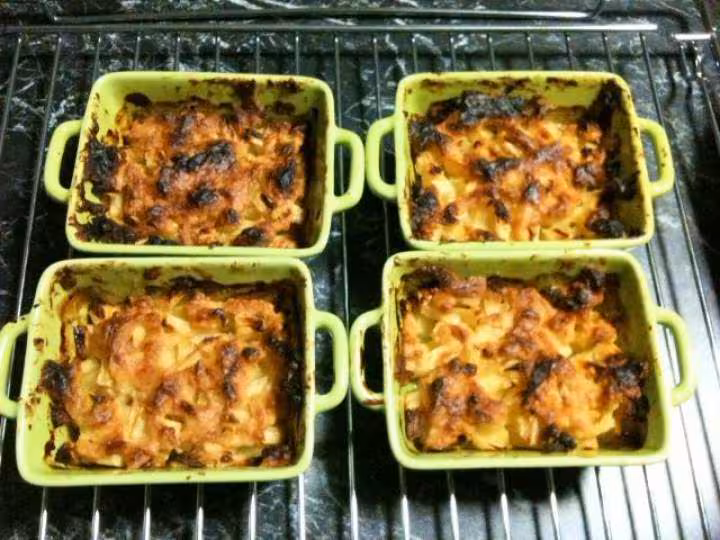 Crumble ananas
