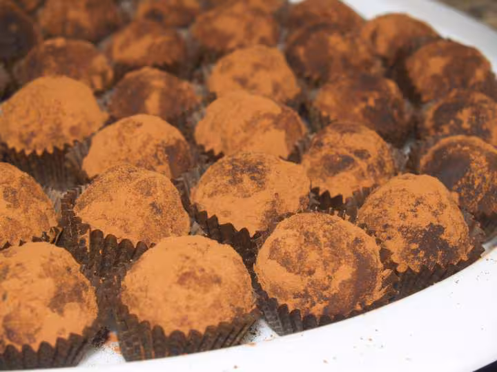 Boules de chocolat