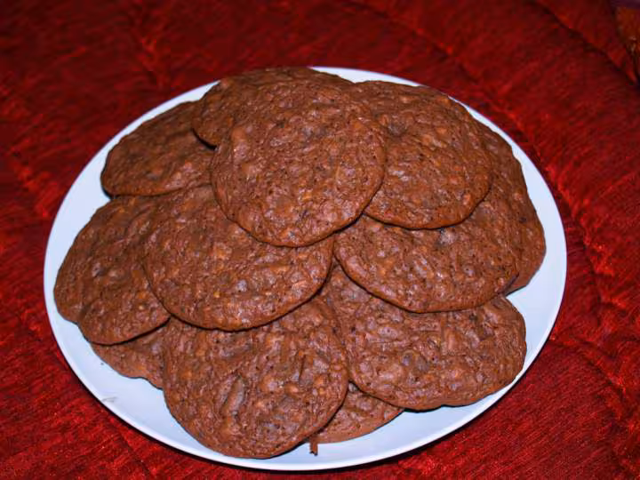 Cookies fondant au choco et amandes