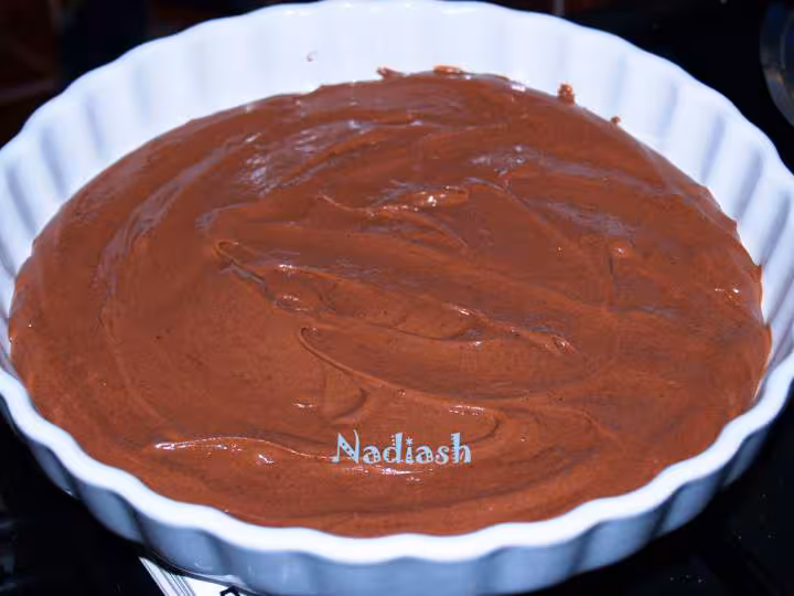 Gateau au choco et pomme