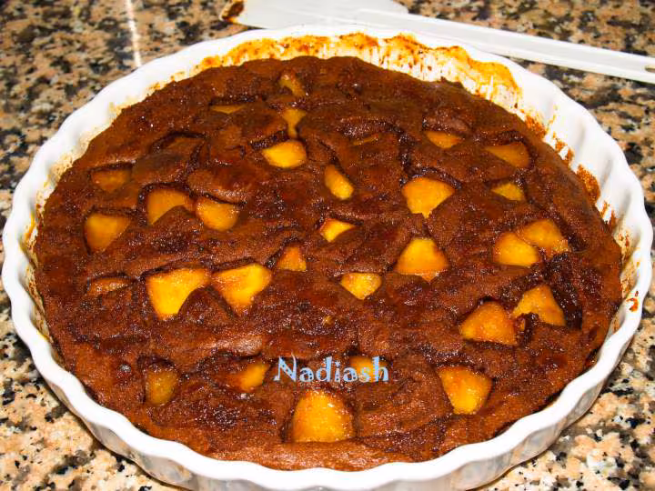 Gateau au choco et pomme