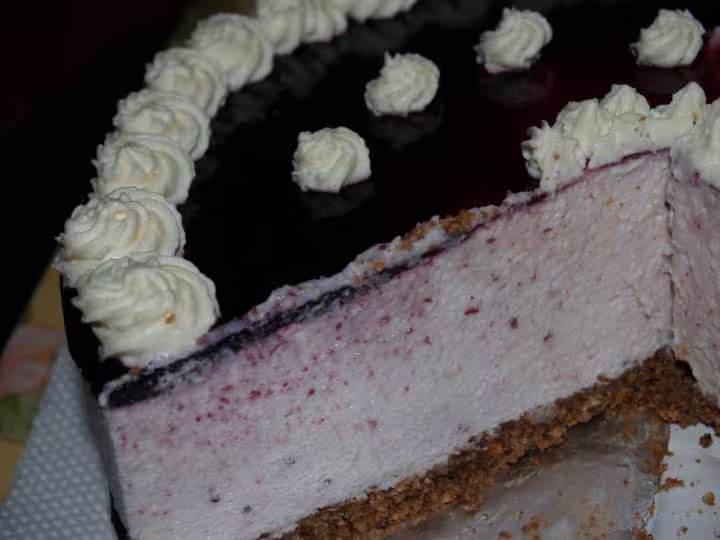 Gateau d anniv coupe