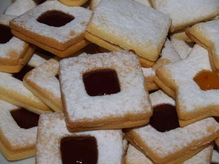 Gateaux ramadan 2007 sables a la confiture de fraise