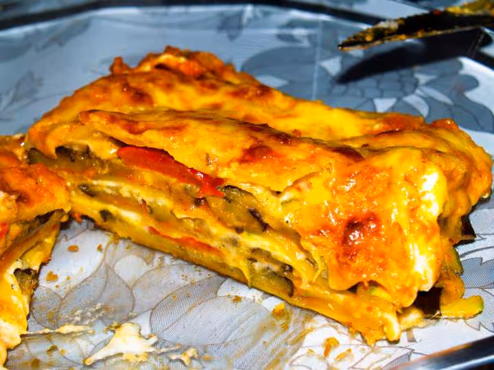 Lasagne vegetarienne ma portion