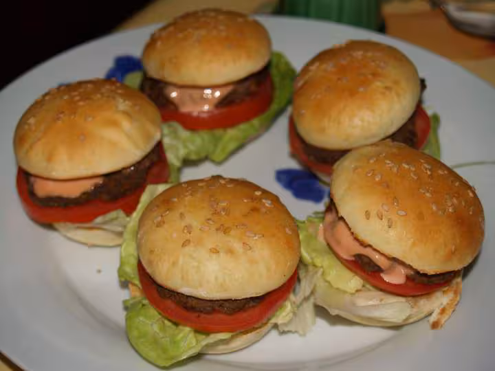 Mini hamburgers
