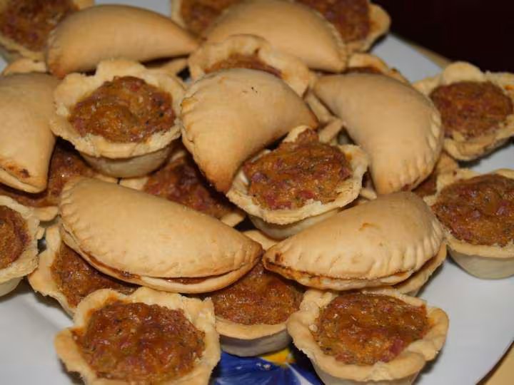 Mini tartelettes aux legumes rapes