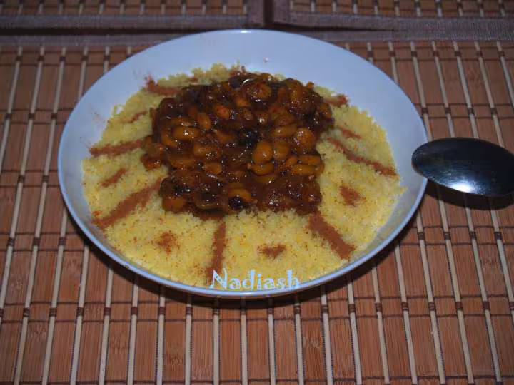 Mon premier couscous tfaya