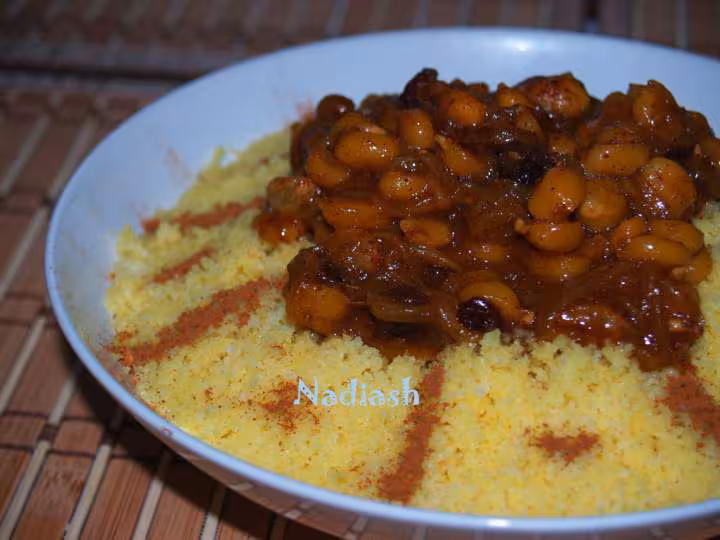 Mon premier couscous tfaya