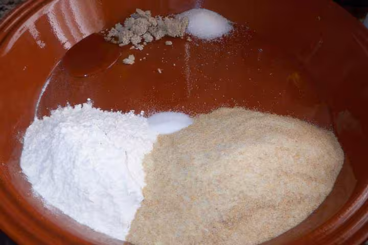 Pain les ingredients
