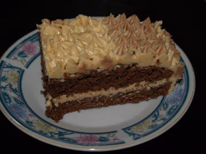 Part du gateau choco moka