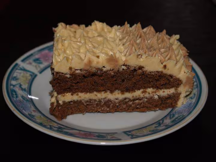 Part du gateau choco moka