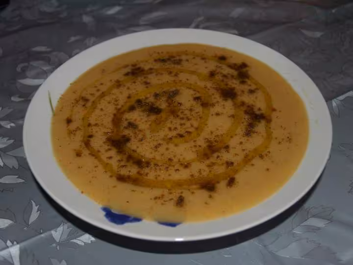 Puree de feves seches
