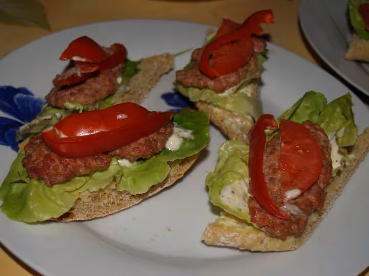 Sandwich psp a la viande hachee de dinde