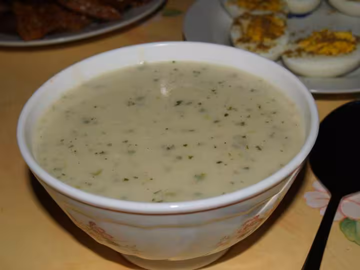 Soupe de chou fleur et pdt
