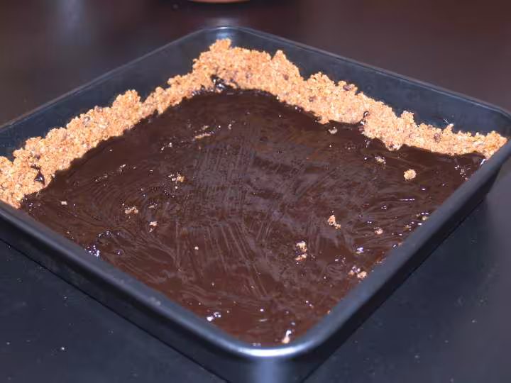 Tarte au flan et banane
