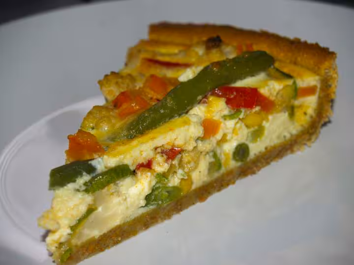 Tarte aux legumes part