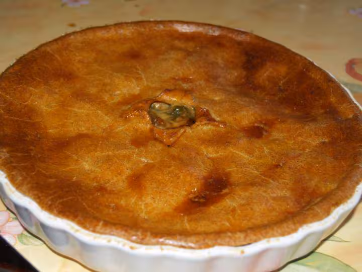 Tarte oignon petits pois et poivrons