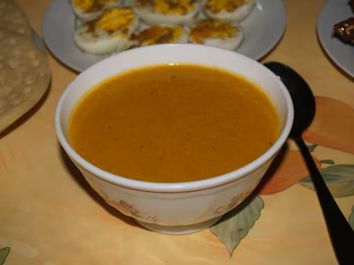 Veloute de carotte et pdt