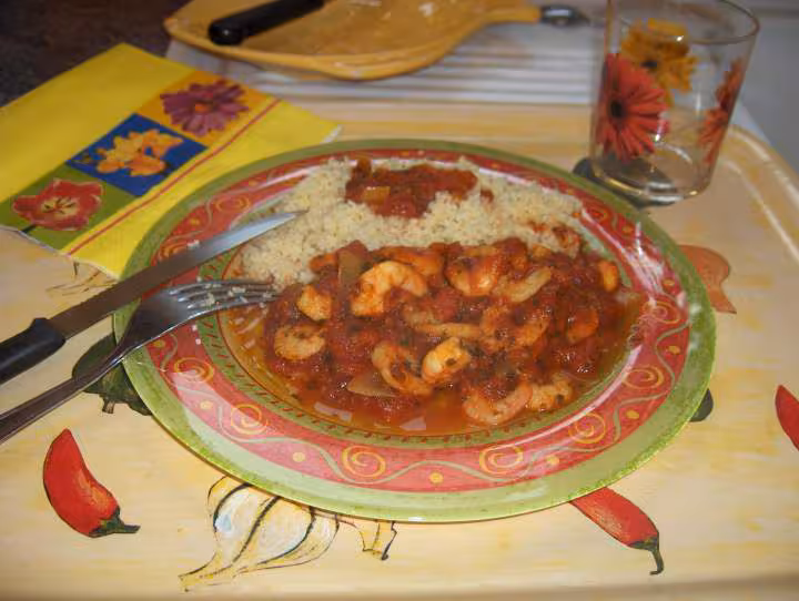 Carry de crevettes