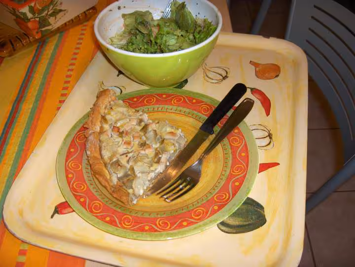 La flamiche endives jambon de slups