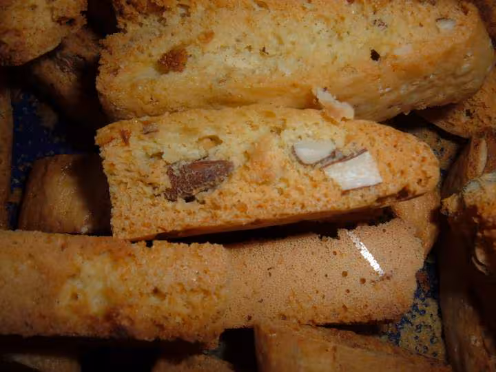 Croquants amandes macro