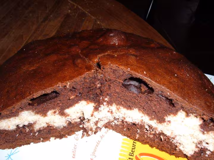 Gato choc coeur coco