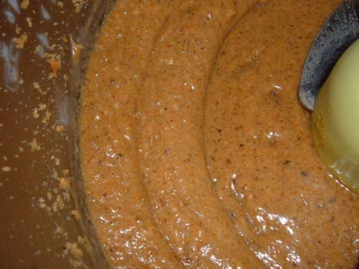 Pate praline fin de mixage