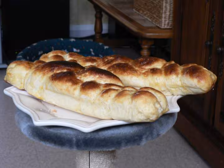 Brioche tressee deuxieme essai