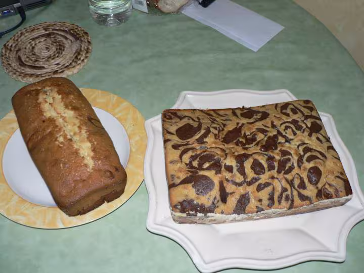 Gateau marbre