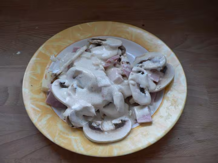 Salade aux champignons