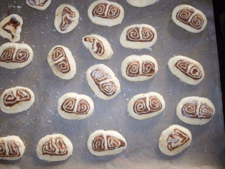 Palmiers au choco